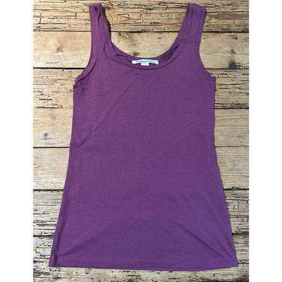 Kenneth Cole New York women’s size small purple cotton tank top￼ - Picture 1 of 5